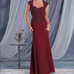 Mahogany Special Occasion Gown 9038